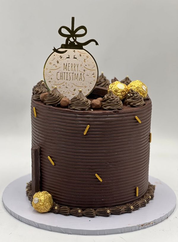 8" Chocolate Themed Cake